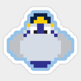 (TB) Baseball Mascot Sticker